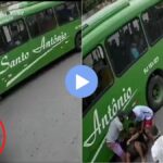 viral video of the road accident