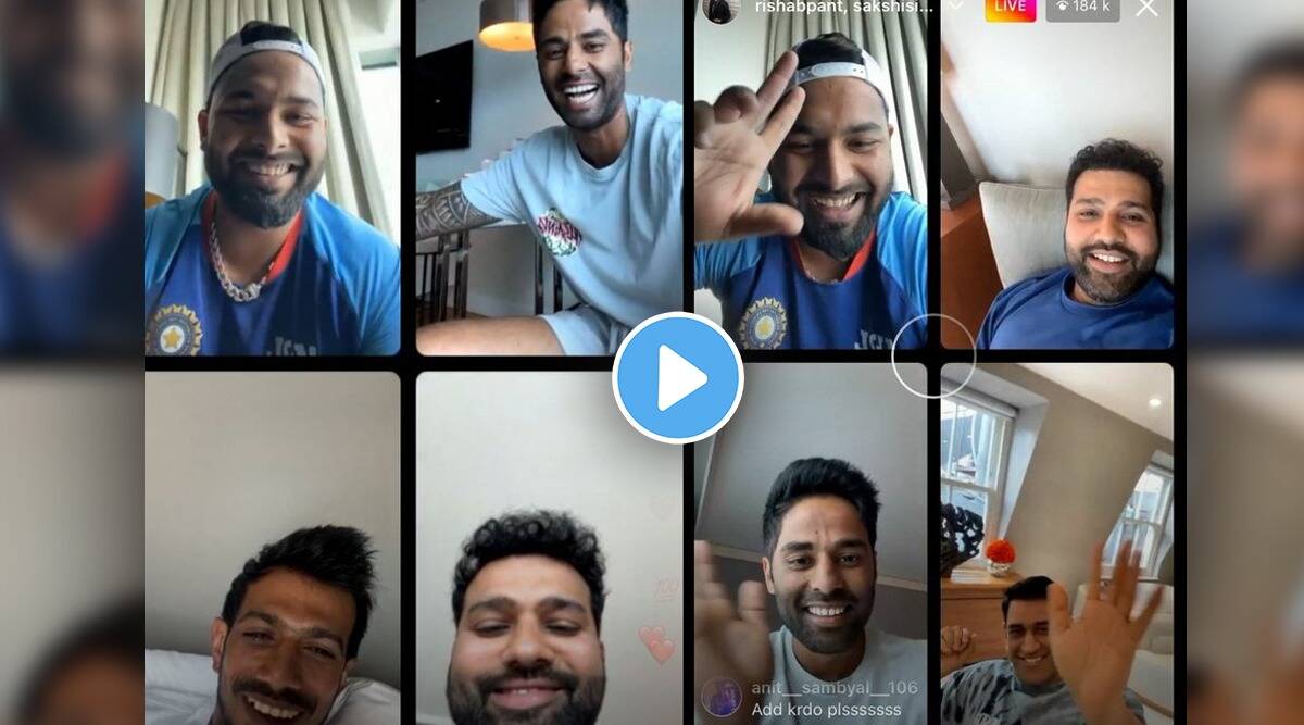 Team India Instagram Live