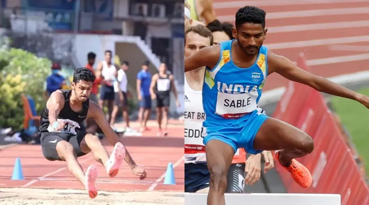 Long jumper Murali Sreeshankar and steeplechaser Avinash Sable